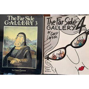 The Far Side Gallery 3 And Gallery 4 Paperbacks By Gary Larson